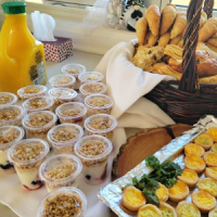 Home Catering by Suzanne Breakfast Setting