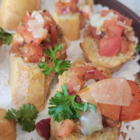 Home Catering by Suzanne Bruschetta Bread